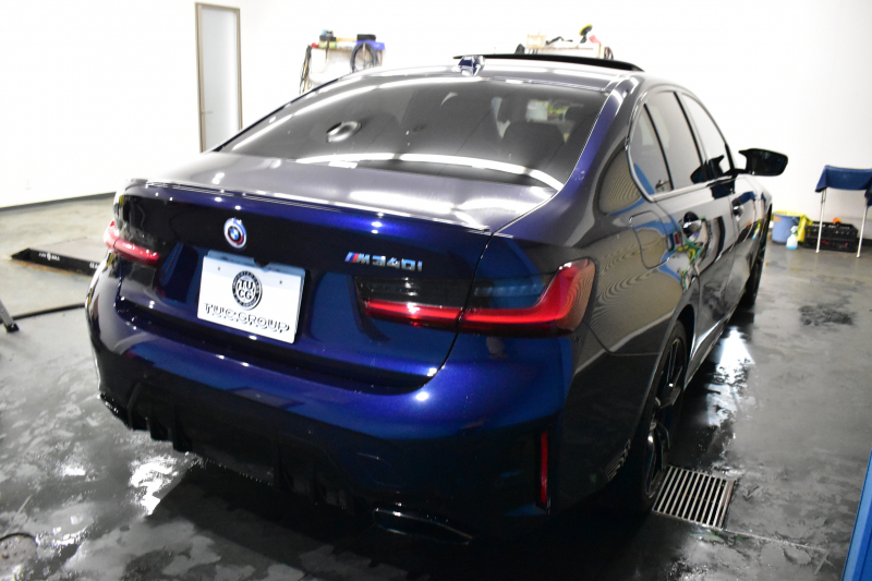 BMW 3シリーズ M340i Xﾄﾞﾗｲﾌﾞ LCI後期 新車保証R9月1月迄 1ｵｰﾅｰ individualﾀﾝｻﾞﾅｲﾄﾌﾞﾙｰ外装  ｻﾝﾙｰﾌ ﾋｰﾀｰ付黒ﾒﾘﾉ革 ｽﾃｱﾘﾝｸﾞﾋｰﾀｰ  ｶｰﾌﾞﾄﾞﾃﾞｨｽﾌﾟﾚｲ ACC HUD 可変Mｻｽ 19AW Mｽﾎﾟｰﾂﾌﾞﾚｰｷ&ﾃﾞﾌ ﾀｯﾁﾊﾟﾈﾙﾅﾋﾞ全周囲ｶﾒﾗ ﾊｰﾏﾝｶｰﾄﾞﾝ 2年保証