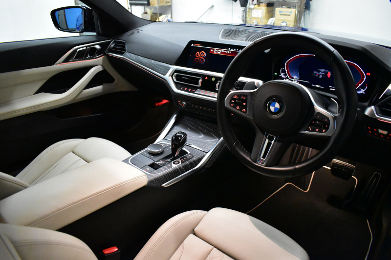 BMW 4シリーズ 420iｸｰﾍﾟ Mｽﾎﾟｰﾂ ｺﾝﾌｫｰﾄP individualﾋｰﾀｰ付ｱｲﾎﾞﾘｰﾎﾜｲﾄﾒﾘﾉﾚｻﾞｰ ACC LCW 19AW LEDﾍｯﾄﾞﾗｲﾄ ﾗｲﾌﾞｺｯｸﾋﾟｯﾄ ﾀｯﾁﾊﾟﾈﾙﾅﾋﾞ 全周囲ｶﾒﾗ 電動ﾄﾗﾝｸ  ﾜｲﾔﾚｽ充電 2年保証