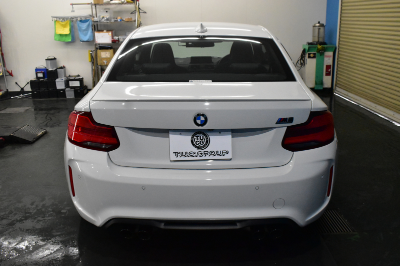 BMW Mシリーズ M2 ｺﾝﾍﾟﾃｨｼｮﾝ MDCT 7速DCT LCI後期  ﾊｰﾏﾝｶｰﾄﾞﾝ 専用410馬力ｴﾝｼﾞﾝ LEDﾍｯﾄﾞﾗｲﾄ&ﾃｰﾙ ﾋｰﾀｰ付黒革 ﾀｯﾁﾊﾟﾈﾙHDDﾅﾋﾞBｶﾒﾗ 19AW 衝突軽減ﾌﾞﾚｰｷ 車線逸脱＆歩行者警告  Mｼｰﾄﾍﾞﾙﾄ 2年保証