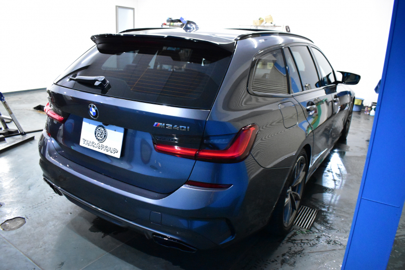 BMW 3シリーズ M340i Xﾄﾞﾗｲﾌﾞ ﾂｰﾘﾝｸﾞ ｲﾉﾍﾞｰｼｮﾝP ﾊﾟﾉﾗﾏｻﾝﾙｰﾌ ﾋｰﾀｰ付白革 追従ACC HUD ﾚｰｻﾞｰLEDﾗｲﾄ ｼﾞｪｽﾁｬｰC付ﾀｯﾁﾊﾟﾈﾙﾅﾋﾞ全周囲ｶﾒﾗ ﾊｰﾏﾝｶｰﾄﾞﾝ 車線変更&逸脱警告 衝突軽減B 電動Rｹﾞｰﾄ 2年保証