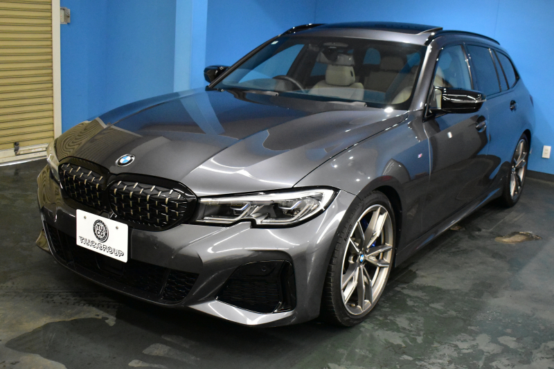 BMW 3シリーズ M340i Xﾄﾞﾗｲﾌﾞ ﾂｰﾘﾝｸﾞ ｲﾉﾍﾞｰｼｮﾝP ﾊﾟﾉﾗﾏｻﾝﾙｰﾌ ﾋｰﾀｰ付白革 追従ACC HUD ﾚｰｻﾞｰLEDﾗｲﾄ ｼﾞｪｽﾁｬｰC付ﾀｯﾁﾊﾟﾈﾙﾅﾋﾞ全周囲ｶﾒﾗ ﾊｰﾏﾝｶｰﾄﾞﾝ 車線変更&逸脱警告 衝突軽減B 電動Rｹﾞｰﾄ 2年保証