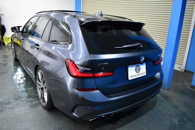 BMW 3シリーズ M340i Xﾄﾞﾗｲﾌﾞ ﾂｰﾘﾝｸﾞ ｲﾉﾍﾞｰｼｮﾝP ﾊﾟﾉﾗﾏｻﾝﾙｰﾌ ﾋｰﾀｰ付白革 追従ACC HUD ﾚｰｻﾞｰLEDﾗｲﾄ ｼﾞｪｽﾁｬｰC付ﾀｯﾁﾊﾟﾈﾙﾅﾋﾞ全周囲ｶﾒﾗ ﾊｰﾏﾝｶｰﾄﾞﾝ 車線変更&逸脱警告 衝突軽減B 電動Rｹﾞｰﾄ 2年保証