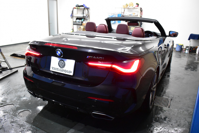 BMW 4シリーズ M440i xDriveｶﾌﾞﾘｵﾚ 4WD 1ｵｰﾅｰ ｺﾝﾌｫｰﾄP ﾋｰﾀｰ付赤革 ｴｱｶﾗｰ ﾚｰｻﾞｰLEDﾍｯﾄﾞﾗｲﾄ ACC HUD Mｽﾎﾟｰﾂﾃﾞﾌ&ﾌﾞﾚｰｷ 可変Mｻｽ ﾗｲﾌﾞｺｯｸﾋﾟｯﾄﾀｯﾁﾊﾟﾈﾙﾅﾋﾞ全周囲ｶﾒﾗ Apple Car Play ﾌﾙｾｸﾞ harman/kardon 19AW ﾋﾟｱﾉﾌﾞﾗｯｸｲﾝﾃﾘｱ 2年保証