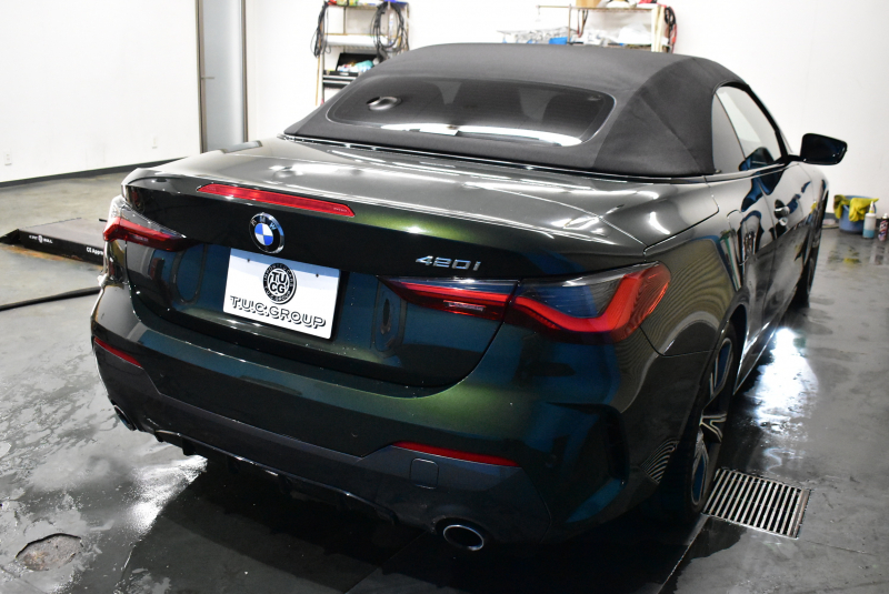 BMW 4シリーズ 420i ｶﾌﾞﾘｵﾚ Mｽﾎﾟｰﾂ ｺﾝﾌｫｰﾄP 1ｵｰﾅｰ ﾋｰﾀｰ付ｺﾆｬｯｸ革 ｴｱｶﾗｰ 全周囲ｶﾒﾗ LEDﾍｯﾄﾞ ACC LCW ﾗｲﾌﾞｺｯｸﾋﾟｯﾄﾀｯﾁﾊﾟﾈﾙﾅﾋﾞPｱｼｽﾄ Apple Car Play 19AW ｳｯﾄﾞｲﾝﾃﾘｱ ｳｲﾝﾄﾞﾘﾌﾚｸﾀｰ ｽﾏｰﾄｷｰ 2年保証