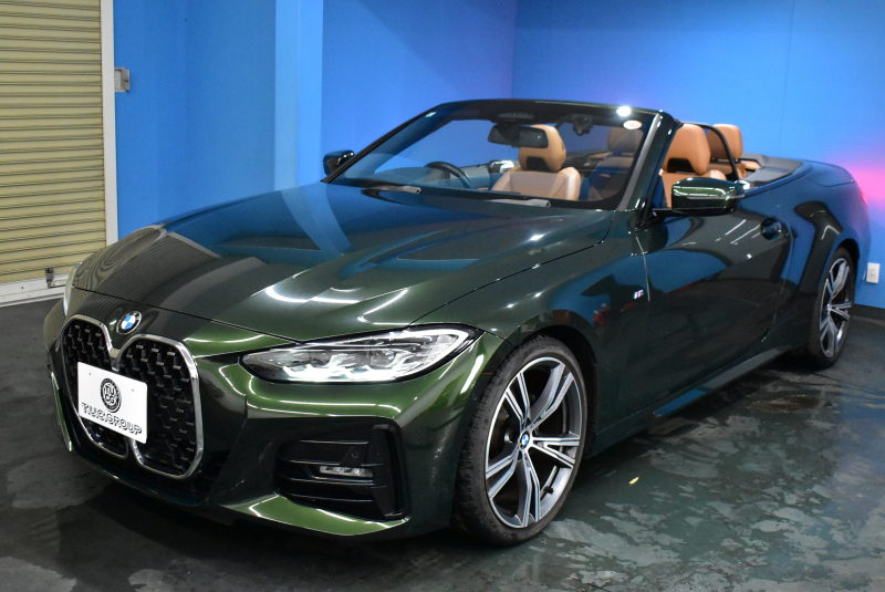 BMW 4シリーズ 420i ｶﾌﾞﾘｵﾚ Mｽﾎﾟｰﾂ ｺﾝﾌｫｰﾄP 1ｵｰﾅｰ ﾋｰﾀｰ付ｺﾆｬｯｸ革 ｴｱｶﾗｰ 全周囲ｶﾒﾗ LEDﾍｯﾄﾞ ACC LCW ﾗｲﾌﾞｺｯｸﾋﾟｯﾄﾀｯﾁﾊﾟﾈﾙﾅﾋﾞPｱｼｽﾄ Apple Car Play 19AW ｳｯﾄﾞｲﾝﾃﾘｱ ｳｲﾝﾄﾞﾘﾌﾚｸﾀｰ ｽﾏｰﾄｷｰ 2年保証