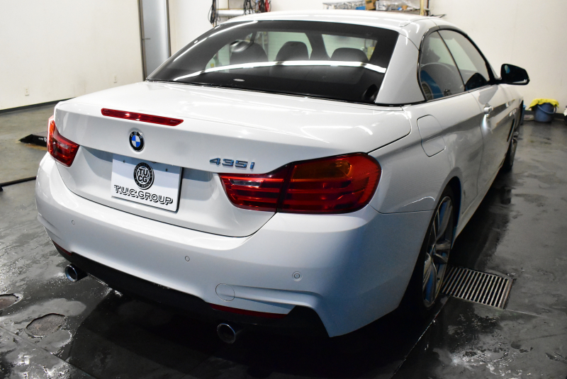 BMW 4シリーズ 435i ｶﾌﾞﾘｵﾚ Mｽﾎﾟｰﾂ ｱﾄﾞﾊﾞﾝｽﾄﾞｱｸﾃｨﾌﾞｾｰﾌﾃｨｰP ACC HUD ﾋｰﾀｰ付ﾌﾞﾗｯｸﾚｻﾞｰ ｱﾀﾞﾌﾟﾃｨﾌﾞLEDﾍｯﾄﾞﾗｲﾄ 車線逸脱&歩行者警告 衝突軽減B ﾌﾙｾｸﾞﾅﾋﾞBｶﾒﾗ前後PDC 19AW ｽﾏｰﾄｷｰ 2年保証