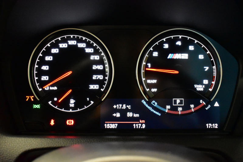 BMW Mシリーズ M2 ｺﾝﾍﾟﾃｨｼｮﾝ MDCT 7速DCT LCI後期  ﾊｰﾏﾝｶｰﾄﾞﾝ 専用410馬力ｴﾝｼﾞﾝ LEDﾍｯﾄﾞﾗｲﾄ&ﾃｰﾙ ﾋｰﾀｰ付黒革 ﾀｯﾁﾊﾟﾈﾙHDDﾅﾋﾞBｶﾒﾗ 19AW 衝突軽減ﾌﾞﾚｰｷ 車線逸脱＆歩行者警告  Mｼｰﾄﾍﾞﾙﾄ 2年保証