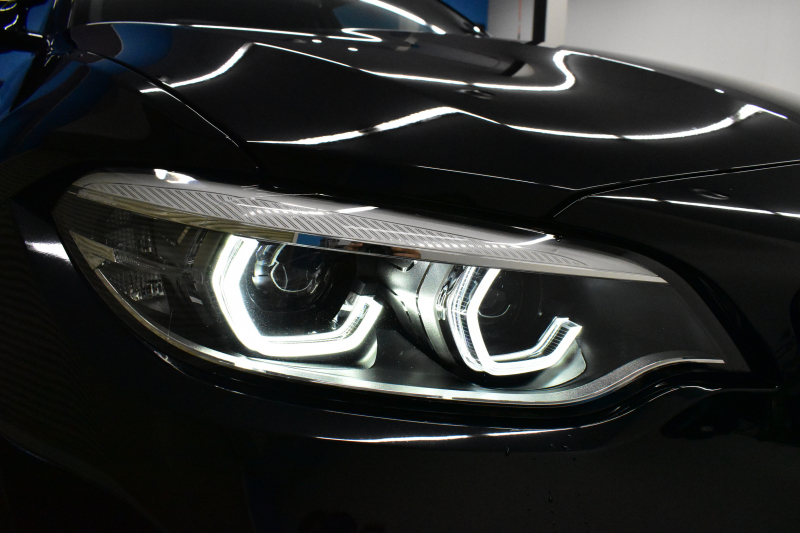 BMW Mシリーズ M2 ｺﾝﾍﾟﾃｨｼｮﾝ MDCT 7速DCT LCI後期  ﾊｰﾏﾝｶｰﾄﾞﾝ 専用410馬力ｴﾝｼﾞﾝ LEDﾍｯﾄﾞﾗｲﾄ&ﾃｰﾙ ﾋｰﾀｰ付黒革 ﾀｯﾁﾊﾟﾈﾙHDDﾅﾋﾞBｶﾒﾗ 19AW 衝突軽減ﾌﾞﾚｰｷ 車線逸脱＆歩行者警告  Mｼｰﾄﾍﾞﾙﾄ 2年保証