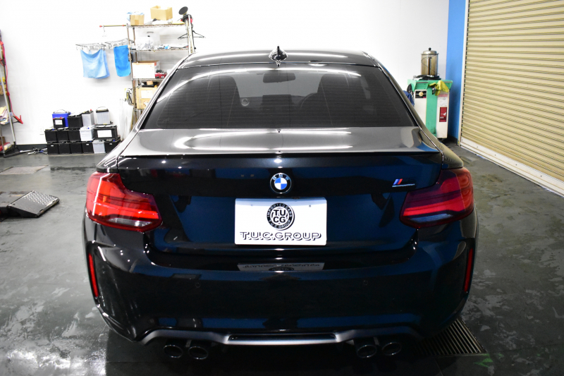 BMW Mシリーズ M2 ｺﾝﾍﾟﾃｨｼｮﾝ MDCT 7速DCT LCI後期  ﾊｰﾏﾝｶｰﾄﾞﾝ 専用410馬力ｴﾝｼﾞﾝ LEDﾍｯﾄﾞﾗｲﾄ&ﾃｰﾙ ﾋｰﾀｰ付黒革 ﾀｯﾁﾊﾟﾈﾙHDDﾅﾋﾞBｶﾒﾗ 19AW 衝突軽減ﾌﾞﾚｰｷ 車線逸脱＆歩行者警告  Mｼｰﾄﾍﾞﾙﾄ 2年保証