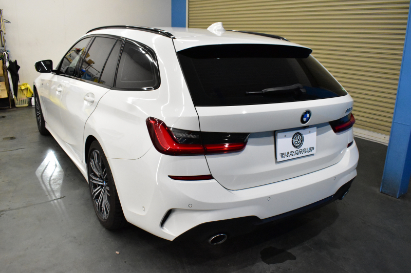 BMW 3シリーズ 330iﾂｰﾘﾝｸﾞ Mｽﾎﾟｰﾂ 高出力 ﾊｲﾗｲﾝ&ｺﾝﾌｫｰﾄP LEDﾍｯﾄﾞﾗｲﾄ ﾋｰﾀｰ付黒革 全周囲ｶﾒﾗ ACC Mｽﾎﾟｰﾂﾌﾞﾚｰｷ ﾀｯﾁﾊﾟﾈﾙﾅﾋﾞ ｱｯﾌﾟﾙｶｰﾌﾟﾚｲ 電動Rｹﾞｰﾄ ﾜｲﾔﾚｽ充電 18AW 2年保証