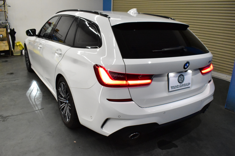 BMW 3シリーズ 330iﾂｰﾘﾝｸﾞ Mｽﾎﾟｰﾂ 高出力 ﾊｲﾗｲﾝ&ｺﾝﾌｫｰﾄP LEDﾍｯﾄﾞﾗｲﾄ ﾋｰﾀｰ付黒革 全周囲ｶﾒﾗ ACC Mｽﾎﾟｰﾂﾌﾞﾚｰｷ ﾀｯﾁﾊﾟﾈﾙﾅﾋﾞ ｱｯﾌﾟﾙｶｰﾌﾟﾚｲ 電動Rｹﾞｰﾄ ﾜｲﾔﾚｽ充電 18AW 2年保証