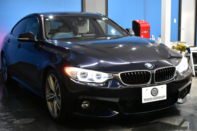 BMW 4シリーズ 435i ｸﾞﾗﾝｸｰﾍﾟ Mｽﾎﾟｰﾂ ｱﾄﾞﾊﾞﾝｽﾄﾞｱｸﾃｨﾌﾞｾｰﾌﾃｨｰP 追従ACC HUD LEDﾍｯﾄﾞﾗｲﾄ ﾋｰﾀｰ付白革 ﾀｯﾁﾊﾟｯﾄﾞ式iﾄﾞﾗｲﾌﾞﾅﾋﾞ 車線逸脱&歩行者警告 衝突軽減B 電動Rｹﾞｰﾄ  Bｶﾒﾗ 19AW 2年保証