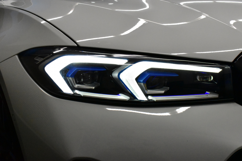 BMW 3シリーズ M340i xDrive LCI後期 ｶｰﾌﾞﾄﾞﾃﾞｨｽﾌﾟﾚｲ ﾋｰﾀｰ付黒革 LEDﾍｯﾄﾞﾗｲﾄ MﾃｸﾉﾛｼﾞｰP 可変Mｻｽ Mｽﾎﾟｰﾂﾌﾞﾚｰｷ&ﾃﾞﾌ 19AW  BMWﾗｲﾌﾞｺｯｸﾋﾟｯﾄ全周囲ｶﾒﾗ ｱｯﾌﾟﾙｶｰﾌﾟﾚｲ ACC HUD 車線変更&逸脱&歩行者警告 2年保証