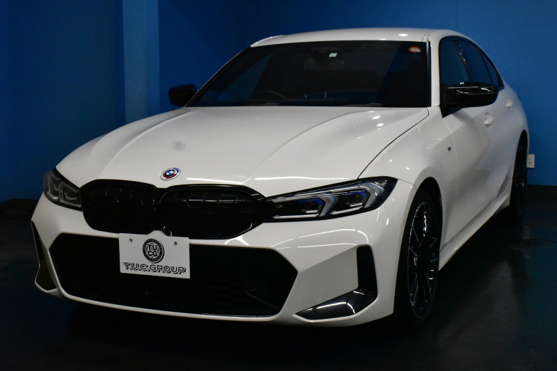 BMW 3シリーズ M340i xDrive LCI後期 ｶｰﾌﾞﾄﾞﾃﾞｨｽﾌﾟﾚｲ ﾋｰﾀｰ付黒革 LEDﾍｯﾄﾞﾗｲﾄ MﾃｸﾉﾛｼﾞｰP 可変Mｻｽ Mｽﾎﾟｰﾂﾌﾞﾚｰｷ&ﾃﾞﾌ 19AW  BMWﾗｲﾌﾞｺｯｸﾋﾟｯﾄ全周囲ｶﾒﾗ ｱｯﾌﾟﾙｶｰﾌﾟﾚｲ ACC HUD 車線変更&逸脱&歩行者警告 2年保証