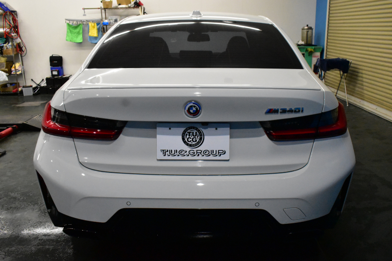 BMW 3シリーズ M340i xDrive LCI後期 ｶｰﾌﾞﾄﾞﾃﾞｨｽﾌﾟﾚｲ ﾋｰﾀｰ付黒革 LEDﾍｯﾄﾞﾗｲﾄ MﾃｸﾉﾛｼﾞｰP 可変Mｻｽ Mｽﾎﾟｰﾂﾌﾞﾚｰｷ&ﾃﾞﾌ 19AW  BMWﾗｲﾌﾞｺｯｸﾋﾟｯﾄ全周囲ｶﾒﾗ ｱｯﾌﾟﾙｶｰﾌﾟﾚｲ ACC HUD 車線変更&逸脱&歩行者警告 2年保証