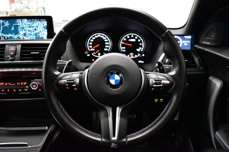 BMW Mシリーズ M2 ｺﾝﾍﾟﾃｨｼｮﾝ MDCT 7速DCT LCI後期  ﾊｰﾏﾝｶｰﾄﾞﾝ 社外ﾌﾙｾｸﾞTV 専用410馬力ｴﾝｼﾞﾝ LEDﾍｯﾄﾞﾗｲﾄ&ﾃｰﾙ ﾋｰﾀｰ付黒革 ﾀｯﾁﾊﾟﾈﾙHDDﾅﾋﾞBｶﾒﾗ 19AW 衝突軽減ﾌﾞﾚｰｷ 車線逸脱＆歩行者警告  Mｼｰﾄﾍﾞﾙﾄ ｶｰﾎﾞﾝｲﾝﾃﾘｱ 2年保証
