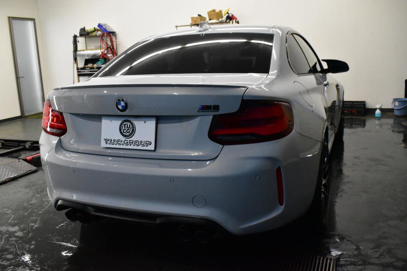 BMW Mシリーズ M2 ｺﾝﾍﾟﾃｨｼｮﾝ MDCT 7速DCT LCI後期  ﾊｰﾏﾝｶｰﾄﾞﾝ 社外ﾌﾙｾｸﾞTV 専用410馬力ｴﾝｼﾞﾝ LEDﾍｯﾄﾞﾗｲﾄ&ﾃｰﾙ ﾋｰﾀｰ付黒革 ﾀｯﾁﾊﾟﾈﾙHDDﾅﾋﾞBｶﾒﾗ 19AW 衝突軽減ﾌﾞﾚｰｷ 車線逸脱＆歩行者警告  Mｼｰﾄﾍﾞﾙﾄ ｶｰﾎﾞﾝｲﾝﾃﾘｱ 2年保証