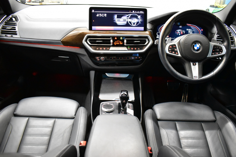 BMW X3 Xﾄﾞﾗｲﾌﾞ20d Mｽﾎﾟｰﾂ LCI後期 ﾊﾟﾉﾗﾏｻﾝﾙｰﾌ 20AW ｽﾃｱﾘﾝｸﾞﾋｰﾀｰ 変更後ﾃﾞｻﾞｲﾝ LEDﾍｯﾄﾞﾗｲﾄ 追従ACC 全席ﾋｰﾀｰ付黒革 LCW ﾗｲﾌﾞｺｯｸﾋﾟｯﾄ ｼﾞｪｽﾁｬｰC付ﾀｯﾁﾊﾟﾈﾙﾅﾋﾞﾌﾙｾｸﾞ全周囲ｶﾒﾗ 電動Rｹﾞｰﾄ 2年保証