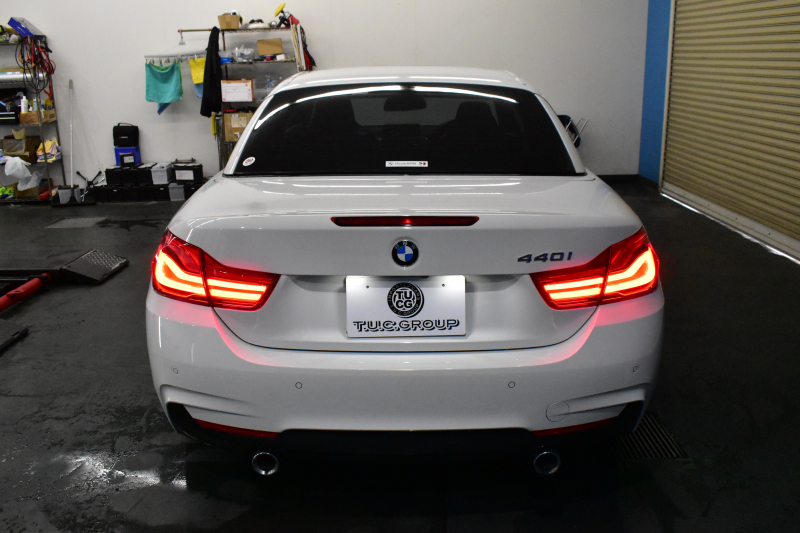 BMW 4シリーズ 440i ｶﾌﾞﾘｵﾚ Mｽﾎﾟｰﾂ LCI後期 ﾌﾟﾗｽP ﾍｷｻｺﾞﾅﾙLEDﾍｯﾄﾞﾗｲﾄ&ﾃｰﾙ 追従ACC HUD ﾋｰﾀｰ付黒革 ｴｱｶﾗｰ 液晶ﾒｰﾀｰ harman/kardon 19AW LCW  ﾀｯﾁﾊﾟﾈﾙHDDﾅﾋﾞBｶﾒﾗ ﾌﾙｾｸﾞ 2年保証