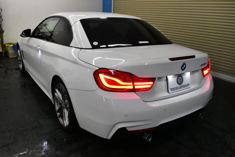 BMW 4シリーズ 440i ｶﾌﾞﾘｵﾚ Mｽﾎﾟｰﾂ LCI後期 ﾌﾟﾗｽP ﾍｷｻｺﾞﾅﾙLEDﾍｯﾄﾞﾗｲﾄ&ﾃｰﾙ 追従ACC HUD ﾋｰﾀｰ付黒革 ｴｱｶﾗｰ 液晶ﾒｰﾀｰ harman/kardon 19AW LCW  ﾀｯﾁﾊﾟﾈﾙHDDﾅﾋﾞBｶﾒﾗ ﾌﾙｾｸﾞ 2年保証