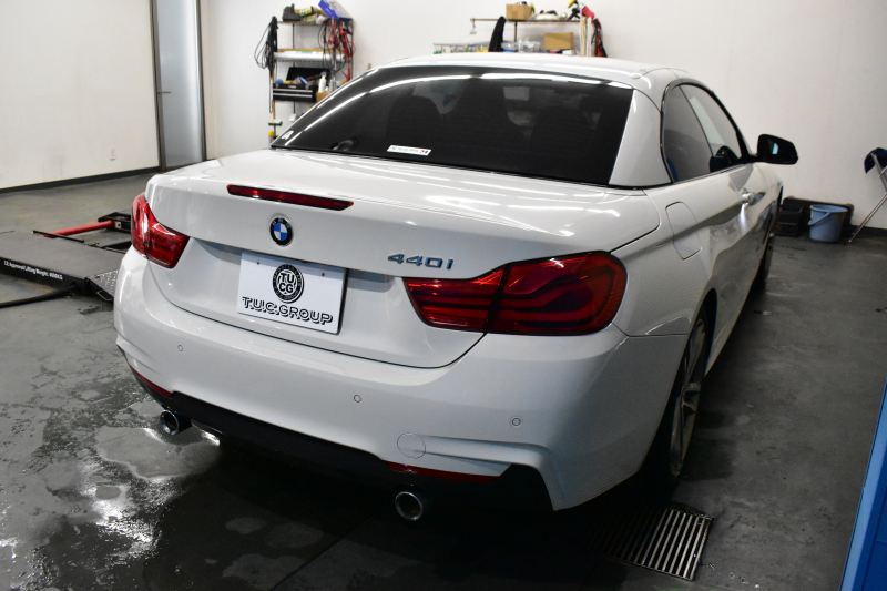 BMW 4シリーズ 440i ｶﾌﾞﾘｵﾚ Mｽﾎﾟｰﾂ LCI後期 ﾌﾟﾗｽP ﾍｷｻｺﾞﾅﾙLEDﾍｯﾄﾞﾗｲﾄ&ﾃｰﾙ 追従ACC HUD ﾋｰﾀｰ付黒革 ｴｱｶﾗｰ 液晶ﾒｰﾀｰ harman/kardon 19AW LCW  ﾀｯﾁﾊﾟﾈﾙHDDﾅﾋﾞBｶﾒﾗ ﾌﾙｾｸﾞ 2年保証