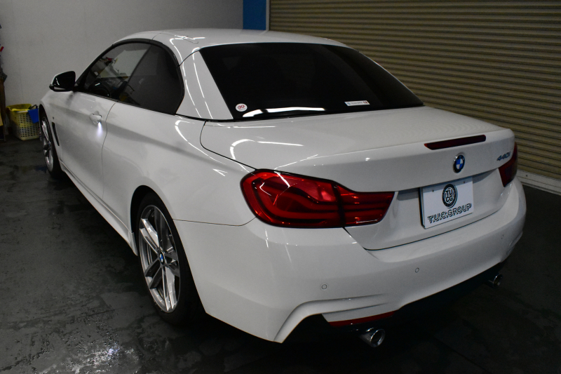 BMW 4シリーズ 440i ｶﾌﾞﾘｵﾚ Mｽﾎﾟｰﾂ LCI後期 ﾌﾟﾗｽP ﾍｷｻｺﾞﾅﾙLEDﾍｯﾄﾞﾗｲﾄ&ﾃｰﾙ 追従ACC HUD ﾋｰﾀｰ付黒革 ｴｱｶﾗｰ 液晶ﾒｰﾀｰ harman/kardon 19AW LCW  ﾀｯﾁﾊﾟﾈﾙHDDﾅﾋﾞBｶﾒﾗ ﾌﾙｾｸﾞ 2年保証