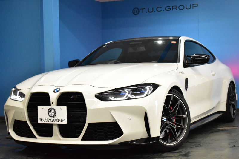 BMW Mシリーズ M4ｸｰﾍﾟ ｺﾝﾍﾟﾃｨｼｮﾝ 後輪駆動FR車 ﾋｰﾀｰ&ﾍﾞﾝﾁﾚｰｼｮﾝ付黒革Mｽﾎﾟｰﾂｼｰﾄ ﾚｰｻﾞｰLED ACC HUD Mｽﾎﾟｰﾂﾃﾞﾌ Mｺﾝﾊﾟｳﾝﾄﾞﾌﾞﾚｰｷ ﾋﾟｱﾉﾌﾞﾗｯｸｲﾝﾃﾘｱ 全周囲ｶﾒﾗ Apple Car Play ﾌﾙｾｸﾞ harman/kardon 19&20AW KW車高調 1ｵｰﾅｰ 2年保証