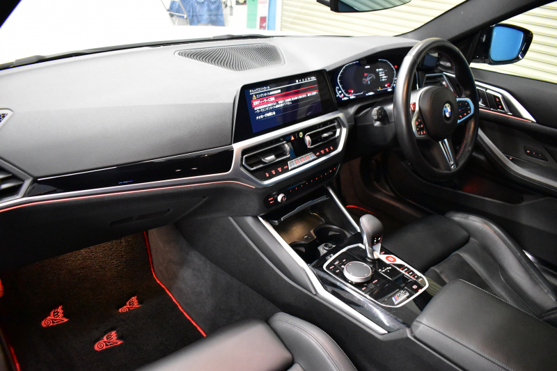 BMW Mシリーズ M4ｸｰﾍﾟ ｺﾝﾍﾟﾃｨｼｮﾝ 1ｵｰﾅｰ 後輪駆動FR車 ﾋｰﾀｰ&ﾍﾞﾝﾁﾚｰｼｮﾝ付黒革Mｽﾎﾟｰﾂｼｰﾄ ﾚｰｻﾞｰLED ACC HUD Mｽﾎﾟｰﾂﾃﾞﾌ Mｺﾝﾊﾟｳﾝﾄﾞﾌﾞﾚｰｷ ﾋﾟｱﾉﾌﾞﾗｯｸｲﾝﾃﾘｱ 全周囲ｶﾒﾗ Apple Car Play ﾌﾙｾｸﾞ harman/kardon 19&20AW KW車高調 2年保証