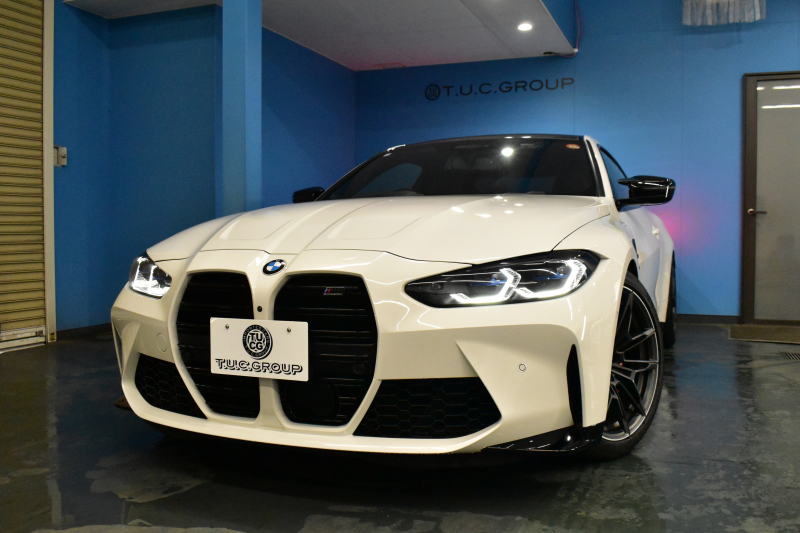 BMW Mシリーズ M4ｸｰﾍﾟ ｺﾝﾍﾟﾃｨｼｮﾝ 1ｵｰﾅｰ 後輪駆動FR車 ﾋｰﾀｰ&ﾍﾞﾝﾁﾚｰｼｮﾝ付黒革Mｽﾎﾟｰﾂｼｰﾄ ﾚｰｻﾞｰLED ACC HUD Mｽﾎﾟｰﾂﾃﾞﾌ Mｺﾝﾊﾟｳﾝﾄﾞﾌﾞﾚｰｷ ﾋﾟｱﾉﾌﾞﾗｯｸｲﾝﾃﾘｱ 全周囲ｶﾒﾗ Apple Car Play ﾌﾙｾｸﾞ harman/kardon 19&20AW KW車高調 2年保証