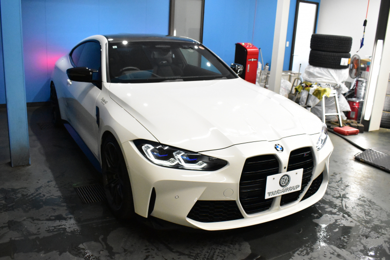 BMW Mシリーズ M4ｸｰﾍﾟ ｺﾝﾍﾟﾃｨｼｮﾝ 後輪駆動FR車 ﾋｰﾀｰ&ﾍﾞﾝﾁﾚｰｼｮﾝ付黒革Mｽﾎﾟｰﾂｼｰﾄ ﾚｰｻﾞｰLED ACC HUD Mｽﾎﾟｰﾂﾃﾞﾌ Mｺﾝﾊﾟｳﾝﾄﾞﾌﾞﾚｰｷ ﾋﾟｱﾉﾌﾞﾗｯｸｲﾝﾃﾘｱ 全周囲ｶﾒﾗ Apple Car Play ﾌﾙｾｸﾞ harman/kardon 19&20AW KW車高調 1ｵｰﾅｰ 2年保証