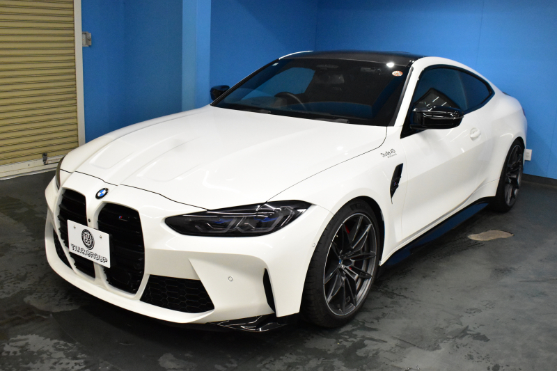 BMW Mシリーズ M4ｸｰﾍﾟ ｺﾝﾍﾟﾃｨｼｮﾝ 後輪駆動FR車 ﾋｰﾀｰ&ﾍﾞﾝﾁﾚｰｼｮﾝ付黒革Mｽﾎﾟｰﾂｼｰﾄ ﾚｰｻﾞｰLED ACC HUD Mｽﾎﾟｰﾂﾃﾞﾌ Mｺﾝﾊﾟｳﾝﾄﾞﾌﾞﾚｰｷ ﾋﾟｱﾉﾌﾞﾗｯｸｲﾝﾃﾘｱ 全周囲ｶﾒﾗ Apple Car Play ﾌﾙｾｸﾞ harman/kardon 19&20AW KW車高調 1ｵｰﾅｰ 2年保証
