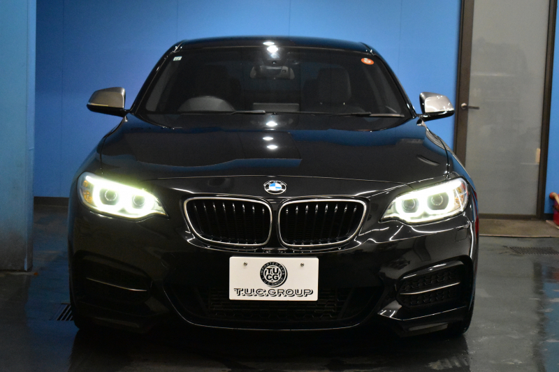 BMW 2シリーズ M235iｸｰﾍﾟ 直6ﾀｰﾎﾞ 326馬力 ﾚｻﾞｰ＆ﾊﾟｰｷﾝｸﾞｻﾎﾟｰﾄP ﾋｰﾀｰ付黒革 ｱﾀﾞﾌﾟﾃｨﾌﾞMｻｽﾍﾟﾝｼｮﾝ 大型ﾌﾞﾚｰｷｼｽﾃﾑ 車線逸脱&歩行者警告 衝突軽減ﾌﾞﾚｰｷ  18AW ﾀｯﾁﾊﾟｯﾄﾞ式iﾄﾞﾗｲﾌﾞHDDﾅﾋﾞ  Bｶﾒﾗ ﾘｱPDC  ﾄﾞﾗﾊﾟﾌｫ ｽﾏｰﾄｷｰ 2年保証