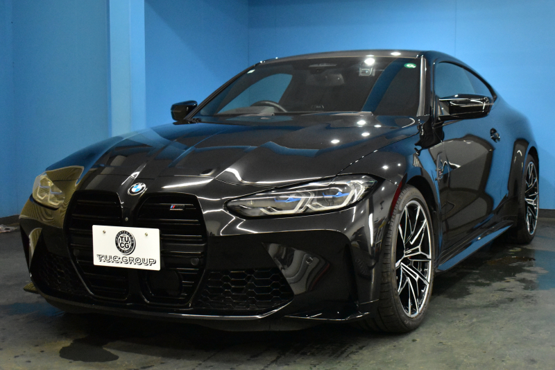 BMW Mシリーズ M4ｸｰﾍﾟ ｺﾝﾍﾟﾃｨｼｮﾝ 後輪駆動FR車 ﾋｰﾀｰ付ﾒﾘﾉ黒革Mｽﾎﾟｰﾂｼｰﾄ ﾚｰｻﾞｰLED 追従ACC HUD Mｶｰﾎﾞﾝﾙｰﾌ 可変Mｻｽ Mｽﾎﾟｰﾂﾃﾞﾌ Mｺﾝﾊﾟｳﾝﾄﾞﾌﾞﾚｰｷ ｼﾞｪｽﾁｬｰC 全周囲ｶﾒﾗ Apple Car Play ﾌﾙｾｸﾞ harman/kardon 19&20AW 2年保証