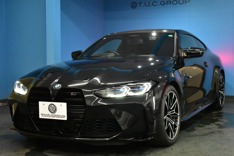 BMW Mシリーズ M4ｸｰﾍﾟ ｺﾝﾍﾟﾃｨｼｮﾝ 後輪駆動FR車 ﾋｰﾀｰ付ﾒﾘﾉ黒革Mｽﾎﾟｰﾂｼｰﾄ ﾚｰｻﾞｰLED 追従ACC HUD Mｶｰﾎﾞﾝﾙｰﾌ 可変Mｻｽ Mｽﾎﾟｰﾂﾃﾞﾌ Mｺﾝﾊﾟｳﾝﾄﾞﾌﾞﾚｰｷ ｼﾞｪｽﾁｬｰC 全周囲ｶﾒﾗ Apple Car Play ﾌﾙｾｸﾞ harman/kardon 19&20AW 2年保証