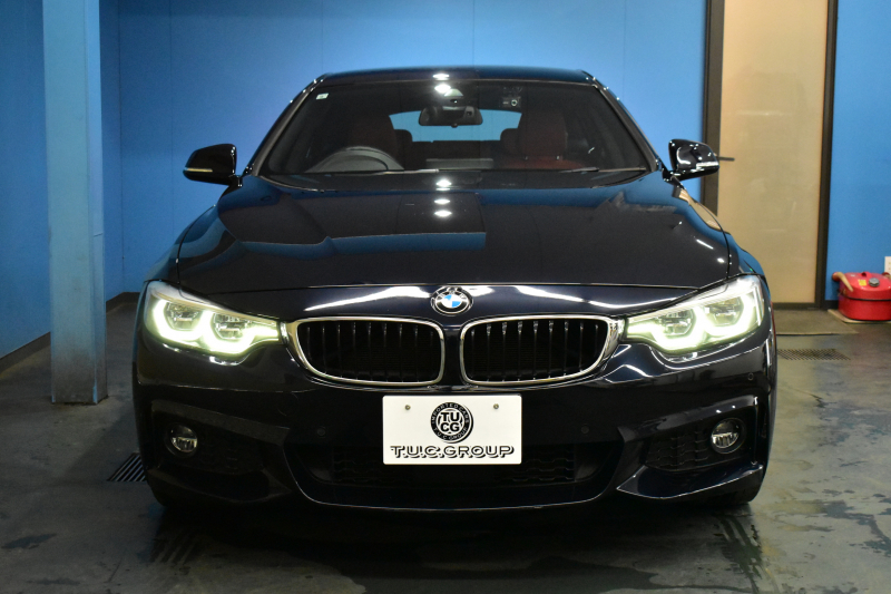 BMW 4シリーズ 420i Xﾄﾞﾗｲﾌﾞｸﾞﾗﾝｸｰﾍﾟ Mｽﾎﾟｰﾂ LCI後期 4WD ﾋｰﾀｰ付赤革 追従ACC ｱﾀﾞﾌﾟﾃｨﾌﾞLEDﾍｯﾄﾞﾗｲﾄ 液晶ﾒｰﾀｰ ﾌﾙｾｸﾞTV 車線変更&逸脱&歩行者警告 衝突軽減B  ﾀｯﾁﾊﾟｯﾄﾞiﾄﾞﾗｲﾌﾞHDDﾅﾋﾞ Bｶﾒﾗ ﾊﾟﾄﾞﾙｼﾌﾄ 電動Rｹﾞｰﾄ 2年保証