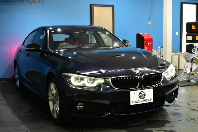 BMW 4シリーズ 420i Xﾄﾞﾗｲﾌﾞｸﾞﾗﾝｸｰﾍﾟ Mｽﾎﾟｰﾂ LCI後期 4WD ﾋｰﾀｰ付赤革 追従ACC ｱﾀﾞﾌﾟﾃｨﾌﾞLEDﾍｯﾄﾞﾗｲﾄ 液晶ﾒｰﾀｰ ﾌﾙｾｸﾞTV 車線変更&逸脱&歩行者警告 衝突軽減B  ﾀｯﾁﾊﾟｯﾄﾞiﾄﾞﾗｲﾌﾞHDDﾅﾋﾞ Bｶﾒﾗ ﾊﾟﾄﾞﾙｼﾌﾄ 電動Rｹﾞｰﾄ 2年保証