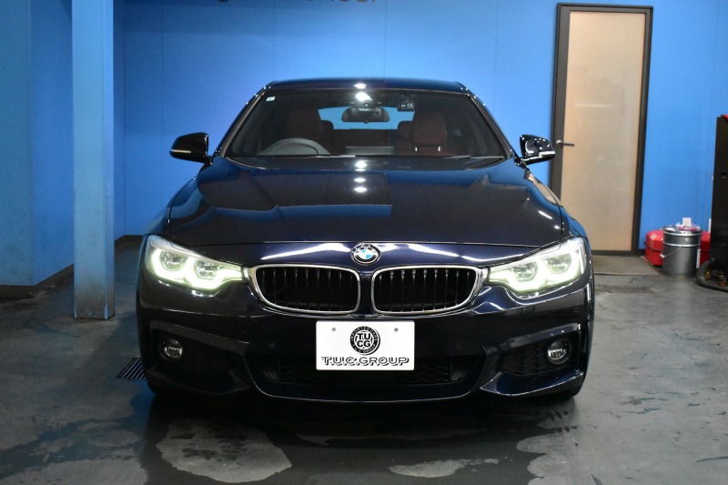 BMW 4シリーズ 420i Xﾄﾞﾗｲﾌﾞｸﾞﾗﾝｸｰﾍﾟ Mｽﾎﾟｰﾂ LCI後期 4WD ﾋｰﾀｰ付赤革 追従ACC ｱﾀﾞﾌﾟﾃｨﾌﾞLEDﾍｯﾄﾞﾗｲﾄ 液晶ﾒｰﾀｰ ﾌﾙｾｸﾞTV 車線変更&逸脱&歩行者警告 衝突軽減B  ﾀｯﾁﾊﾟｯﾄﾞiﾄﾞﾗｲﾌﾞHDDﾅﾋﾞ Bｶﾒﾗ ﾊﾟﾄﾞﾙｼﾌﾄ 電動Rｹﾞｰﾄ 2年保証