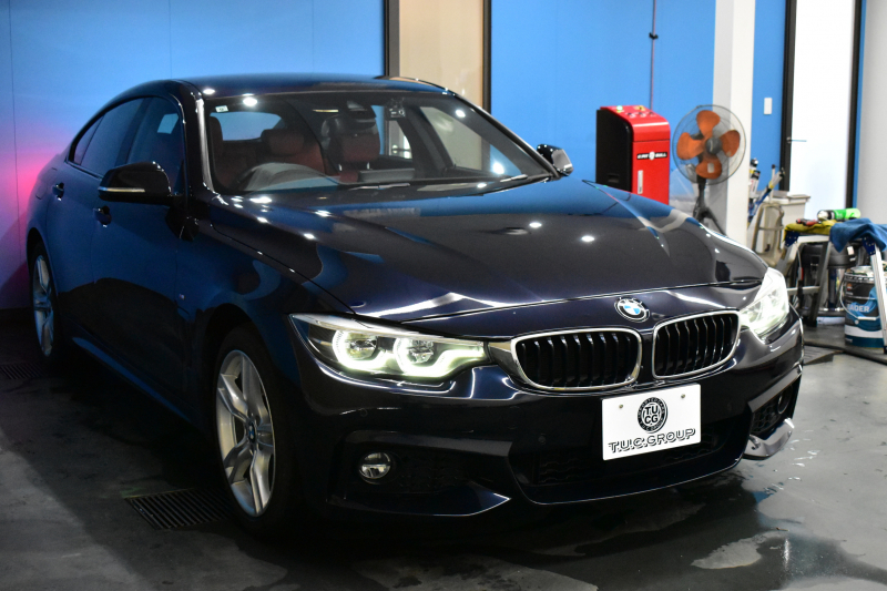 BMW 4シリーズ 420i Xﾄﾞﾗｲﾌﾞｸﾞﾗﾝｸｰﾍﾟ Mｽﾎﾟｰﾂ LCI後期 4WD ﾋｰﾀｰ付赤革 追従ACC ｱﾀﾞﾌﾟﾃｨﾌﾞLEDﾍｯﾄﾞﾗｲﾄ 液晶ﾒｰﾀｰ ﾌﾙｾｸﾞTV 車線変更&逸脱&歩行者警告 衝突軽減B  ﾀｯﾁﾊﾟｯﾄﾞiﾄﾞﾗｲﾌﾞHDDﾅﾋﾞ Bｶﾒﾗ ﾊﾟﾄﾞﾙｼﾌﾄ 電動Rｹﾞｰﾄ 2年保証