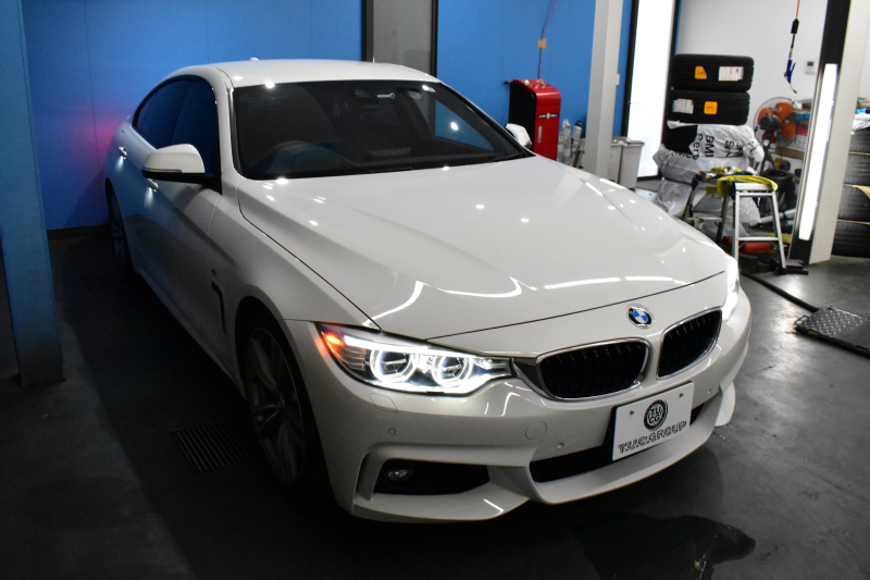 BMW 4シリーズ 435i ｸﾞﾗﾝｸｰﾍﾟ Mｽﾎﾟｰﾂ ｱﾄﾞﾊﾞﾝｽﾄﾞｱｸﾃｨﾌﾞｾｰﾌﾃｨｰP 追従ACC HUD ｱﾀﾞﾌﾟﾃｨﾌﾞLEDﾍｯﾄﾞﾗｲﾄ ﾋｰﾀｰ付黒革 19AW ｳｯﾄﾞｲﾝﾃﾘｱ ﾀｯﾁﾊﾟｯﾄﾞ式iﾄﾞﾗｲﾌﾞﾅﾋﾞ 車線逸脱&歩行者警告 衝突軽減B ﾌﾙｾｸﾞ 電動Rｹﾞｰﾄ  Bｶﾒﾗ 2年保証