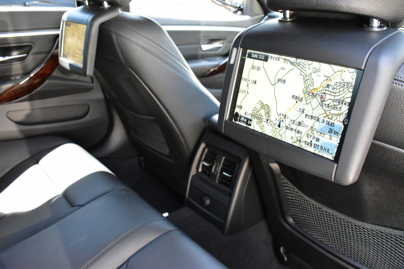 BMW 4シリーズ 435i ｸﾞﾗﾝｸｰﾍﾟ Mｽﾎﾟｰﾂ ｱﾄﾞﾊﾞﾝｽﾄﾞｱｸﾃｨﾌﾞｾｰﾌﾃｨｰP 後席ﾓﾆﾀｰ 社外ﾌﾙｾｸﾞ ACC HUD LEDﾍｯﾄﾞﾗｲﾄ ﾋｰﾀｰ付黒革 19AW ｳｯﾄﾞｲﾝﾃﾘｱ ﾀｯﾁﾊﾟｯﾄﾞ式iﾄﾞﾗｲﾌﾞﾅﾋﾞBｶﾒﾗTV 車線逸脱&歩行者警告 衝突軽減B 電動Rｹﾞｰﾄ 2年保証