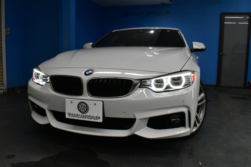 BMW 4シリーズ 435i ｸﾞﾗﾝｸｰﾍﾟ Mｽﾎﾟｰﾂ ｱﾄﾞﾊﾞﾝｽﾄﾞｱｸﾃｨﾌﾞｾｰﾌﾃｨｰP 追従ACC HUD ｱﾀﾞﾌﾟﾃｨﾌﾞLEDﾍｯﾄﾞﾗｲﾄ ﾋｰﾀｰ付黒革 19AW ｳｯﾄﾞｲﾝﾃﾘｱ ﾀｯﾁﾊﾟｯﾄﾞ式iﾄﾞﾗｲﾌﾞﾅﾋﾞ 車線逸脱&歩行者警告 衝突軽減B ﾌﾙｾｸﾞ 電動Rｹﾞｰﾄ  Bｶﾒﾗ 2年保証