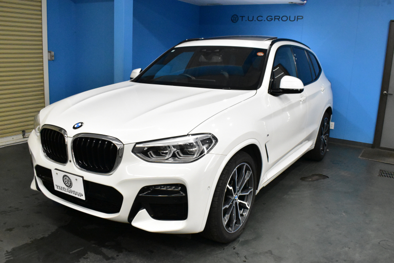 BMW X3 Xﾄﾞﾗｲﾌﾞ20d Mｽﾎﾟｰﾂ ｾﾚｸﾄ&ﾊｲﾗｲﾝP ﾊﾟﾉﾗﾏｻﾝR 型式変更後ﾓﾃﾞﾙ(UZ20) 社外ﾌﾙｾｸﾞ&後席ﾓﾆﾀｰ harman/kardon  前席ﾍﾞﾝﾁﾚｰｼｮﾝ&全席ﾋｰﾀｰ付茶革 ﾗｲﾌﾞｺｯｸﾋﾟｯﾄ  20AW LEDﾍｯﾄﾞﾗｲﾄ ACC HUD LCW ﾀｯﾁﾊﾟﾈﾙﾅﾋﾞ  電動Rｹﾞｰﾄ ﾜｲﾔﾚｽ充電  2年保証