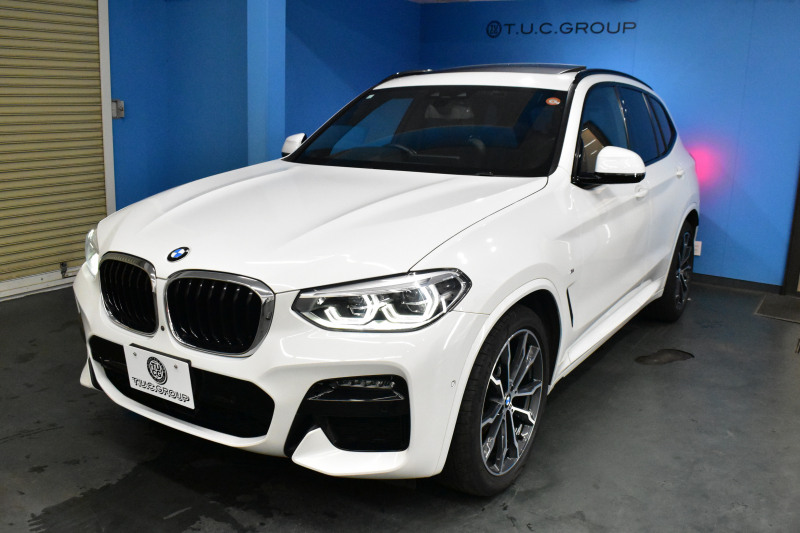 BMW X3 Xﾄﾞﾗｲﾌﾞ20d Mｽﾎﾟｰﾂ ｾﾚｸﾄ&ﾊｲﾗｲﾝP ﾊﾟﾉﾗﾏｻﾝR 型式変更後ﾓﾃﾞﾙ(UZ20) 社外ﾌﾙｾｸﾞ&後席ﾓﾆﾀｰ harman/kardon  前席ﾍﾞﾝﾁﾚｰｼｮﾝ&全席ﾋｰﾀｰ付茶革 ﾗｲﾌﾞｺｯｸﾋﾟｯﾄ  20AW LEDﾍｯﾄﾞﾗｲﾄ ACC HUD LCW ﾀｯﾁﾊﾟﾈﾙﾅﾋﾞ  電動Rｹﾞｰﾄ ﾜｲﾔﾚｽ充電  2年保証