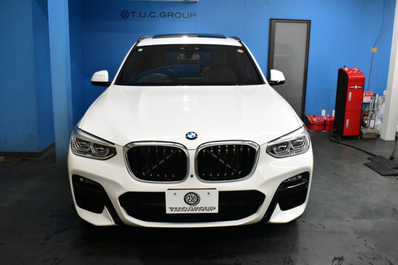 BMW X3 Xﾄﾞﾗｲﾌﾞ20d Mｽﾎﾟｰﾂ ｾﾚｸﾄ&ﾊｲﾗｲﾝP ﾊﾟﾉﾗﾏｻﾝR 型式変更後ﾓﾃﾞﾙ(UZ20) 社外ﾌﾙｾｸﾞ&後席ﾓﾆﾀｰ harman/kardon  前席ﾍﾞﾝﾁﾚｰｼｮﾝ&全席ﾋｰﾀｰ付茶革 ﾗｲﾌﾞｺｯｸﾋﾟｯﾄ  20AW LEDﾍｯﾄﾞﾗｲﾄ ACC HUD LCW ﾀｯﾁﾊﾟﾈﾙﾅﾋﾞ  電動Rｹﾞｰﾄ ﾜｲﾔﾚｽ充電  2年保証