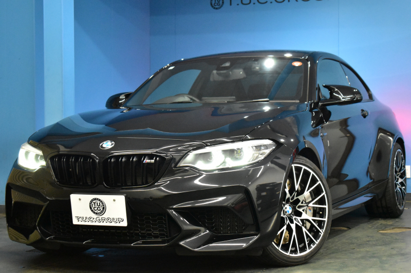 BMW Mシリーズ M2 ｺﾝﾍﾟﾃｨｼｮﾝ MDCT 7速DCT LCI後期  ﾊｰﾏﾝｶｰﾄﾞﾝ 専用410馬力ｴﾝｼﾞﾝ LEDﾍｯﾄﾞﾗｲﾄ&ﾃｰﾙ ﾋｰﾀｰ付黒革 ｶｰﾎﾞﾝﾘﾔﾃﾞｨﾌｭｰｻﾞｰ ﾀｯﾁﾊﾟﾈﾙHDDﾅﾋﾞBｶﾒﾗ 19AW 衝突軽減ﾌﾞﾚｰｷ 車線逸脱＆歩行者警告  Mｼｰﾄﾍﾞﾙﾄ 2年保証