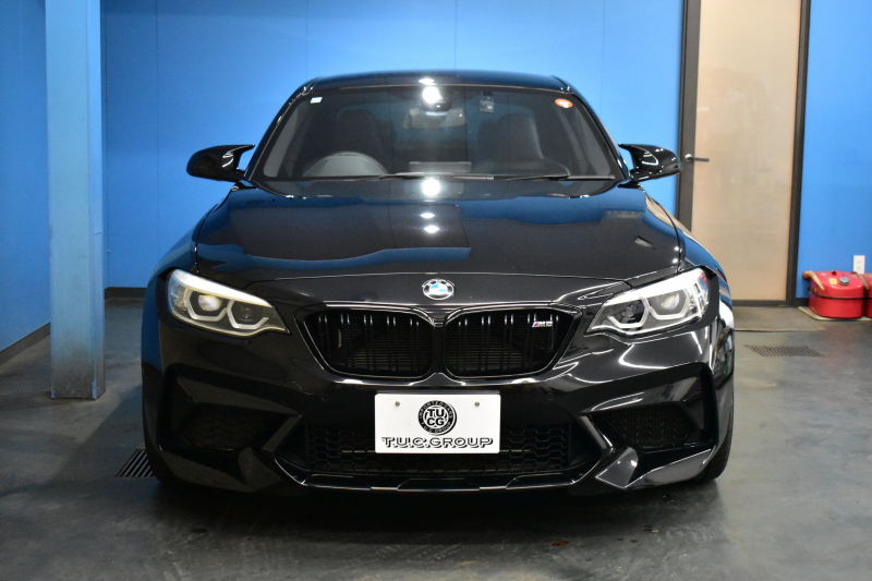 BMW Mシリーズ M2 ｺﾝﾍﾟﾃｨｼｮﾝ MDCT 7速DCT LCI後期  ﾊｰﾏﾝｶｰﾄﾞﾝ 専用410馬力ｴﾝｼﾞﾝ LEDﾍｯﾄﾞﾗｲﾄ&ﾃｰﾙ ﾋｰﾀｰ付黒革 ｶｰﾎﾞﾝﾘﾔﾃﾞｨﾌｭｰｻﾞｰ ﾀｯﾁﾊﾟﾈﾙHDDﾅﾋﾞBｶﾒﾗ 19AW 衝突軽減ﾌﾞﾚｰｷ 車線逸脱＆歩行者警告  Mｼｰﾄﾍﾞﾙﾄ 2年保証