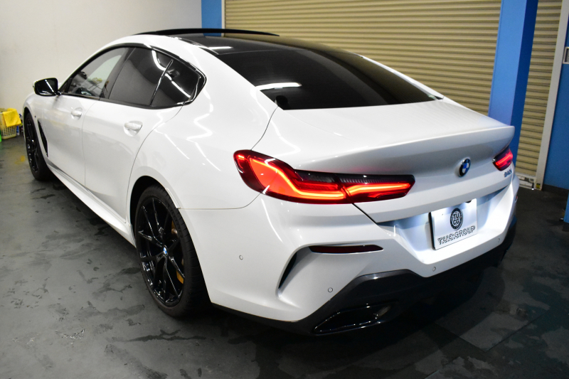 BMW 8シリーズ 840i ｸﾞﾗﾝｸｰﾍﾟ Mｽﾎﾟｰﾂ ﾊﾟﾉﾗﾏｶﾞﾗｽｻﾝR MﾃｸﾆｯｸｽﾎﾟｰﾂP 20AW Mｽﾎﾟｰﾂﾌﾞﾚｰｷ&ﾃﾞﾌ &ｼｰﾄﾍﾞﾙﾄ  ﾚｰｻﾞｰLED ACC HUD  全席ﾋｰﾀｰ付黒革 前席ﾍﾞﾝﾁﾚｰｼｮﾝ ﾊｰﾏﾝｶｰﾄﾞﾝ ﾋﾟｱﾉﾌﾞﾗｯｸｲﾝﾃﾘｱ ﾗｲﾌﾞｺｯｸﾋﾟｯﾄ ｼﾞｪｽﾁｬｰC対応 2年保証