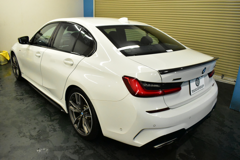 BMW 3シリーズ M340i Xﾄﾞﾗｲﾌﾞ 1ｵｰﾅｰ ﾋｰﾀｰ付黒革Mｽﾎﾟｰﾂｼｰﾄ MﾊﾟﾌｫｰﾏﾝｽFｽﾎﾟｲﾗｰ&ｻｲﾄﾞｽｶｰﾄ&ﾃﾞｨﾌｭｰｻﾞｰ&Rｽﾎﾟｲﾗｰ&ﾐﾗｰ  ACC HUD ﾚｰｻﾞｰLED 可変Mｻｽ 19AW Mｽﾎﾟｰﾂﾌﾞﾚｰｷ&ﾃﾞﾌ Pｱｼｽﾄ＋ ｼﾞｪｽﾁｬｰC 全周囲ｶﾒﾗ ﾊｰﾏﾝｶｰﾄﾞﾝ 電動ﾄﾗﾝｸ 2年保証