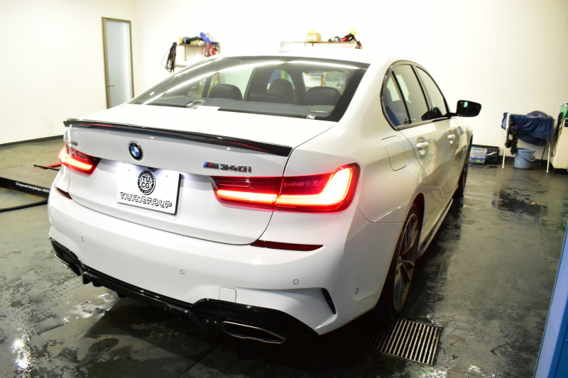 BMW 3シリーズ M340i Xﾄﾞﾗｲﾌﾞ 1ｵｰﾅｰ ﾋｰﾀｰ付黒革Mｽﾎﾟｰﾂｼｰﾄ MﾊﾟﾌｫｰﾏﾝｽFｽﾎﾟｲﾗｰ&ｻｲﾄﾞｽｶｰﾄ&ﾃﾞｨﾌｭｰｻﾞｰ&Rｽﾎﾟｲﾗｰ&ﾐﾗｰ  ACC HUD ﾚｰｻﾞｰLED 可変Mｻｽ 19AW Mｽﾎﾟｰﾂﾌﾞﾚｰｷ&ﾃﾞﾌ Pｱｼｽﾄ＋ ｼﾞｪｽﾁｬｰC 全周囲ｶﾒﾗ ﾊｰﾏﾝｶｰﾄﾞﾝ 電動ﾄﾗﾝｸ 2年保証
