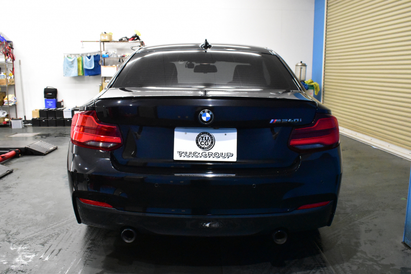 BMW 2シリーズ M240iｸｰﾍﾟ LCI後期 直6ﾀｰﾎﾞ 340馬力 1ｵｰﾅｰ 追従ACC LEDﾍｯﾄﾞﾗｲﾄ ﾋｰﾀｰ付赤革 ﾀｯﾁﾊﾟﾈﾙiﾄﾞﾗｲﾌﾞHDDﾅﾋﾞ Bｶﾒﾗ 前後PDC Pｱｼｽﾄ 可変Mｻｽ 大型ﾌﾞﾚｰｷｼｽﾃﾑ 車線逸脱&歩行者警告 衝突軽減ﾌﾞﾚｰｷ 18AW ﾊﾟﾄﾞﾙｼﾌﾄ 2年保証